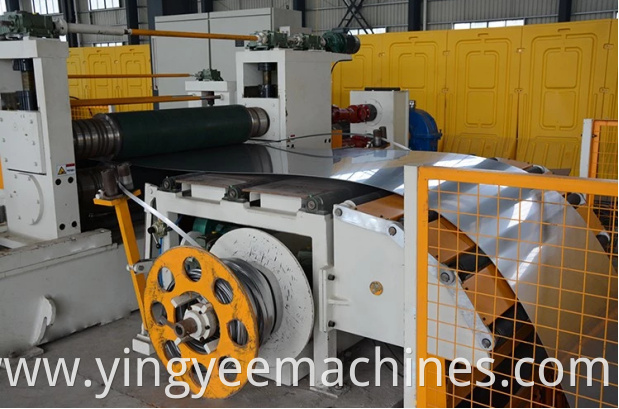 slitting line for slit the coils to the galvanized strip with high speed